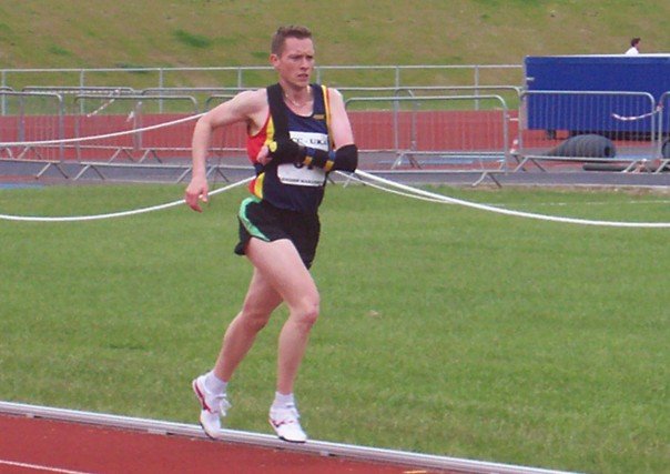 Racing 5,000m in London Club Champs